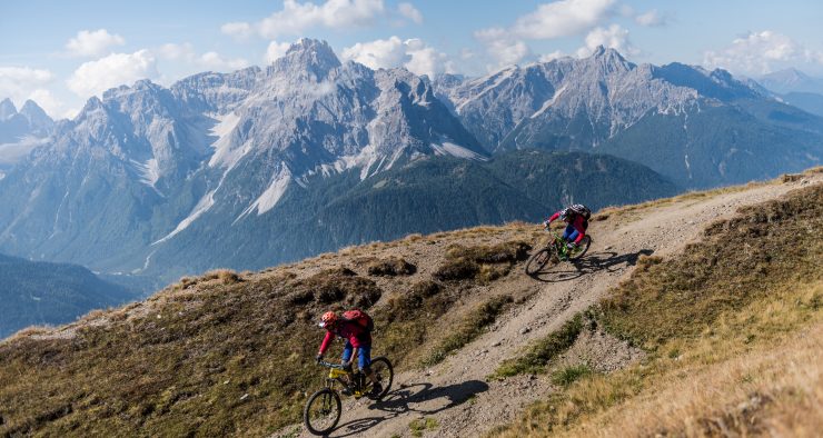 Mountainbike - Bike Light nelle Dolomiti