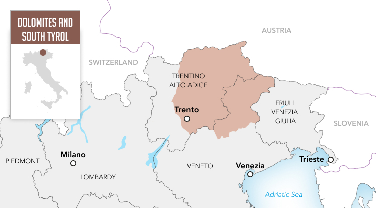 Dolomiti e Alto Adige